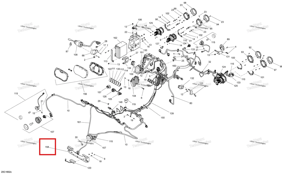 Деталь 710004573 на схеме узла 2016 Can-Am Maverick - Maverick MAX Electrical System - Xds-Xrs