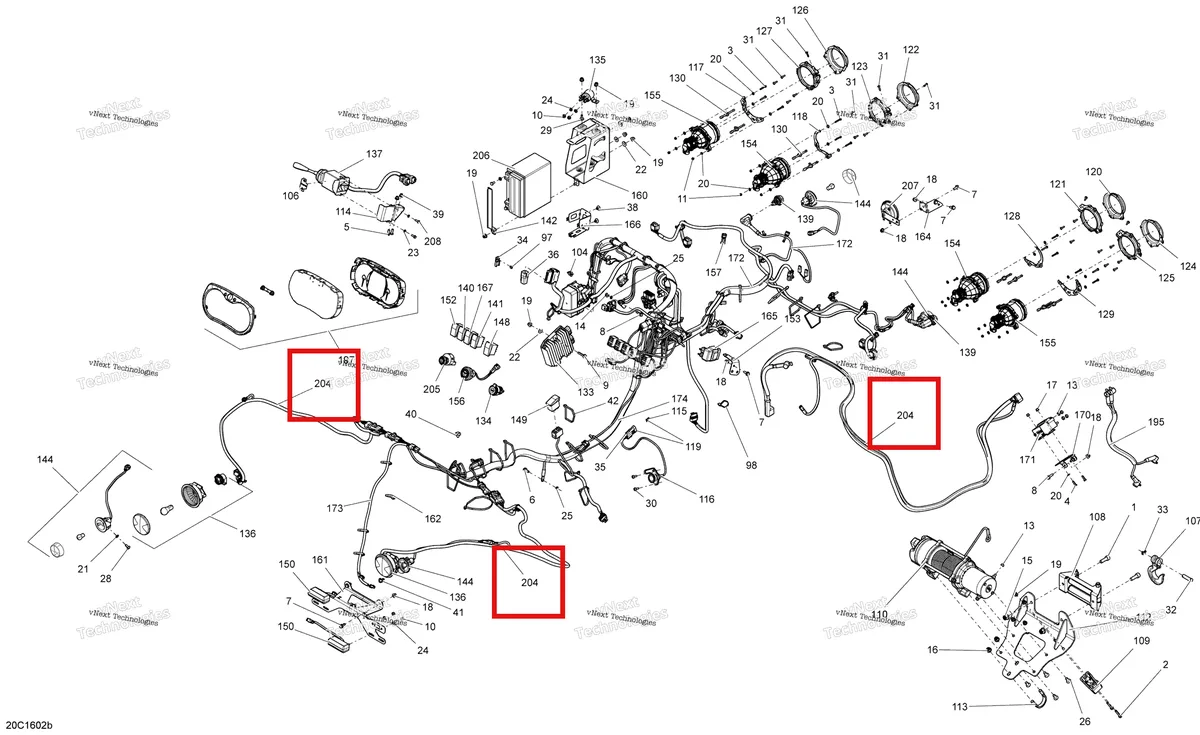 Деталь 710004686 на схеме узла 2016 Can-Am Maverick - Maverick MAX Electrical System - Europe Except Xds-Xrs