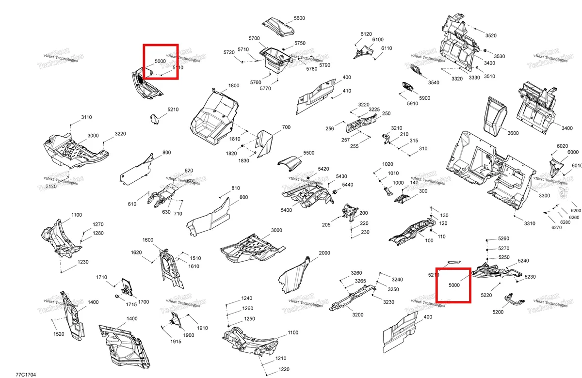 Деталь 715004062 на схеме узла 2017 Can-Am MAVERICK X3 Cab Interior