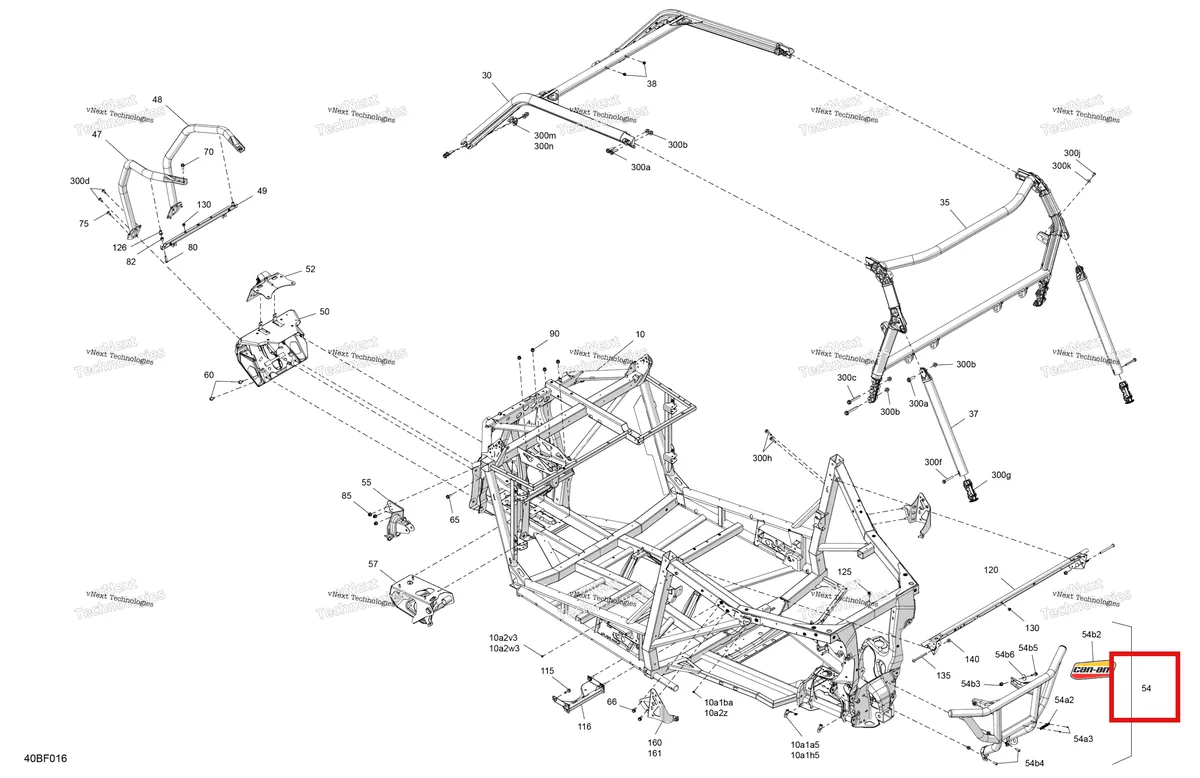 Деталь 715007109 на схеме узла 2026 Can-Am Maverick Sport - 1000R EFI - XRC - 7BTB - Hybrid White Pearl - 64