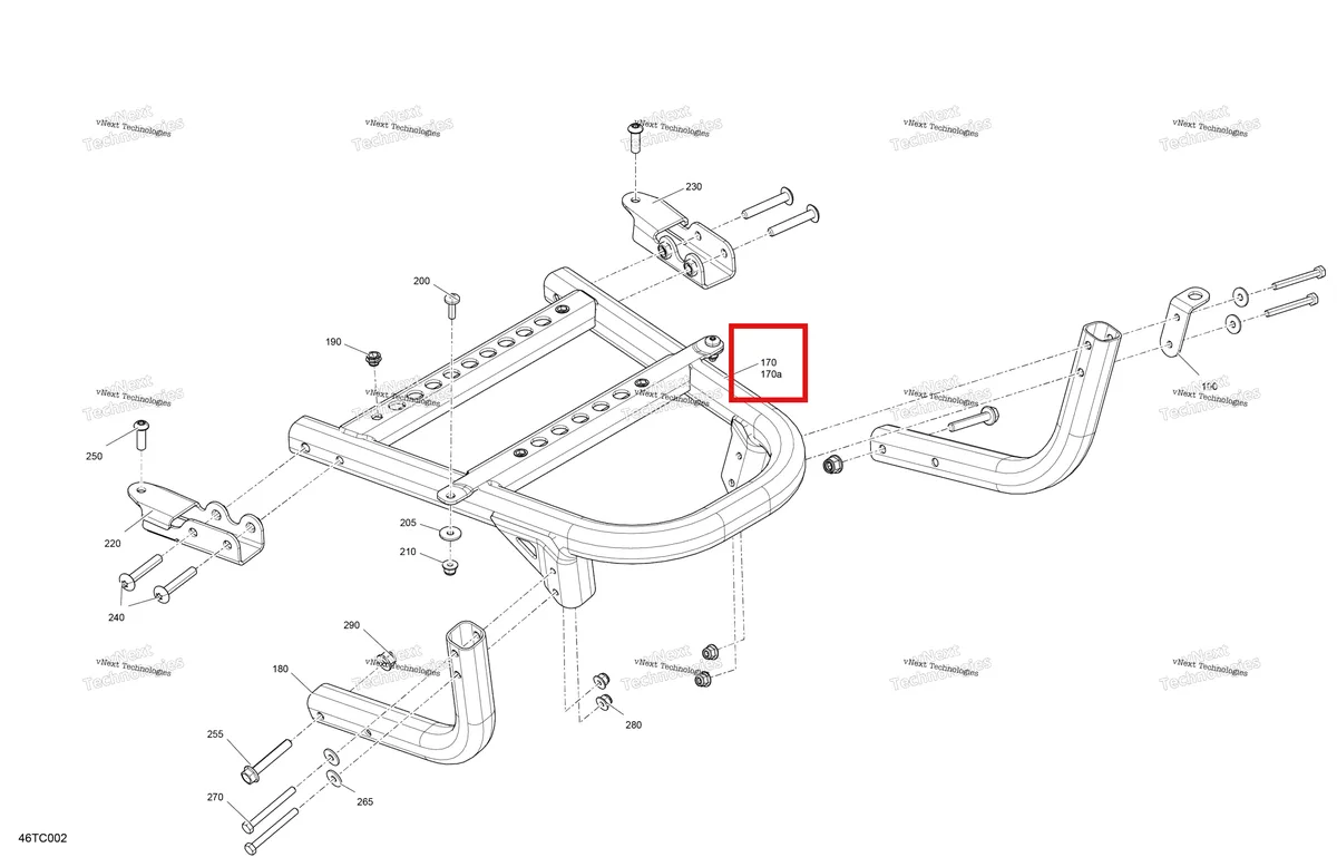Деталь 715009025 на схеме узла 2023 Can-Am Renegade 1000R EFI - XXC - CE Body - Rear Bumper