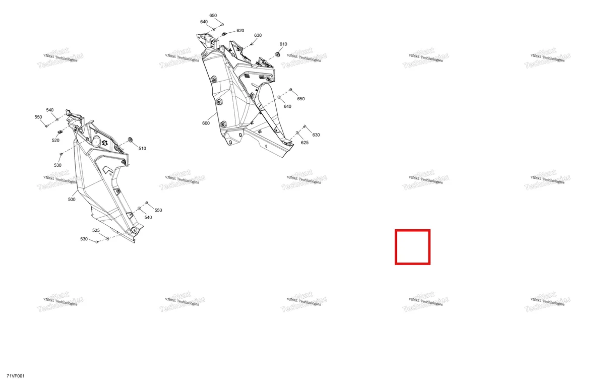Деталь 715010024 на схеме узла 2026 Can-Am Maverick R - 996NT - X - 8GTA - Legion Red - 77