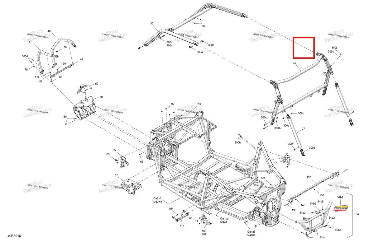 Деталь 715010128 на схеме узла 2026 Can-Am Maverick Sport - 1000R EFI - XRC - 7BTA - Hybrid White Pearl - 64