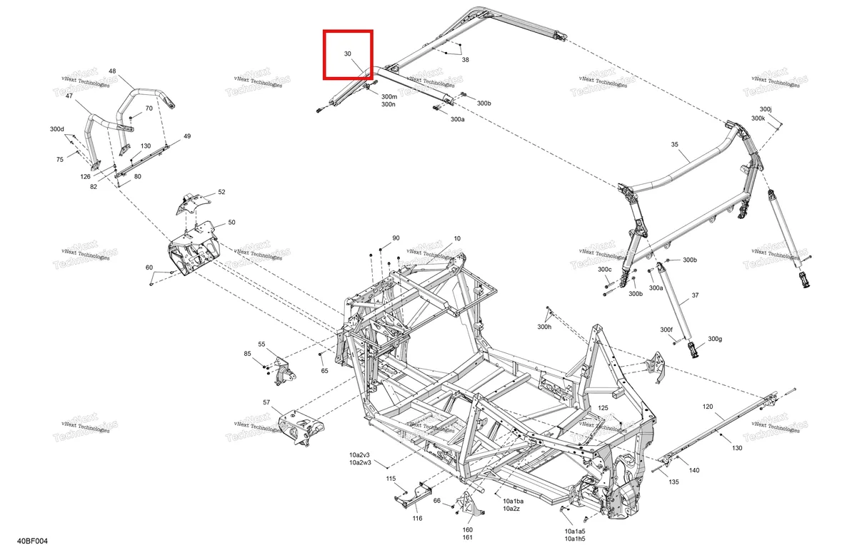 Деталь 715010130 на схеме узла 2026 Can-Am Maverick Sport - 1000R EFI - XMR - 6FTA - Hyper Silver - 64