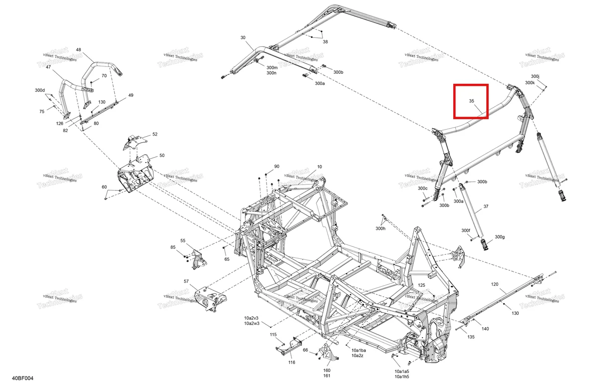Деталь 715011064 на схеме узла 2026 Can-Am Maverick Sport - 1000R EFI - XMR - 6FTA - Hyper Silver - 64