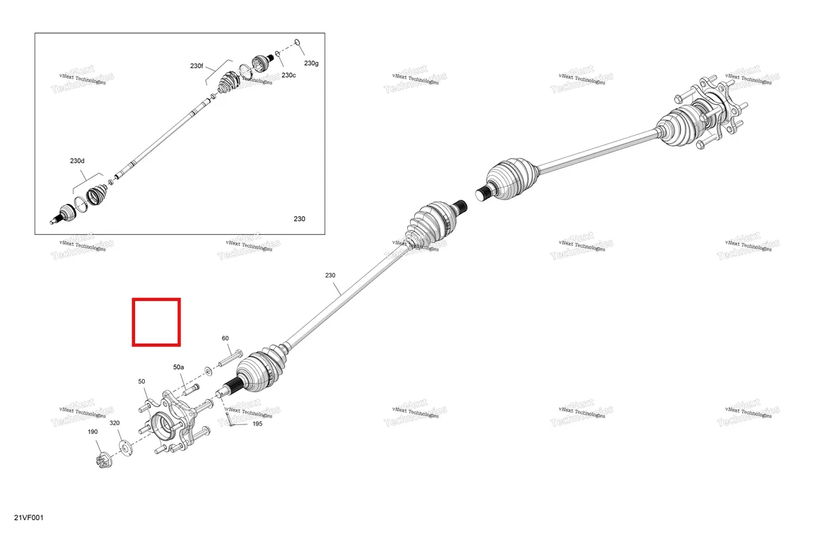 Деталь 715500543 на схеме узла 2026 Can-Am Maverick R - 996NT - X - 8GTA - Legion Red - 77
