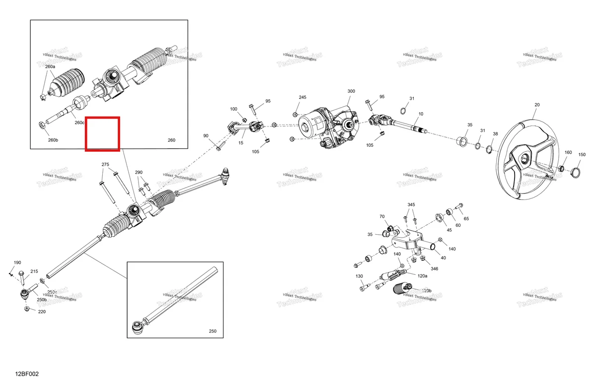 Деталь 715900836 (Шестерня ведущая боковой пыльник комплект Can-Am Commander MAX 1000R EFI XT (2024) (715900836)) на схеме узла 2026 Can-Am Commander - 1000R EFI - DPS - 6PTB - Compass Green - 60