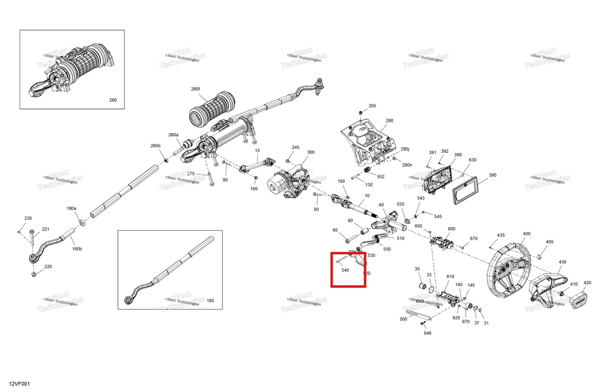 Деталь 715901032 на схеме узла 2026 Can-Am Maverick R - 996NT - X - 8GTA - Legion Red - 77