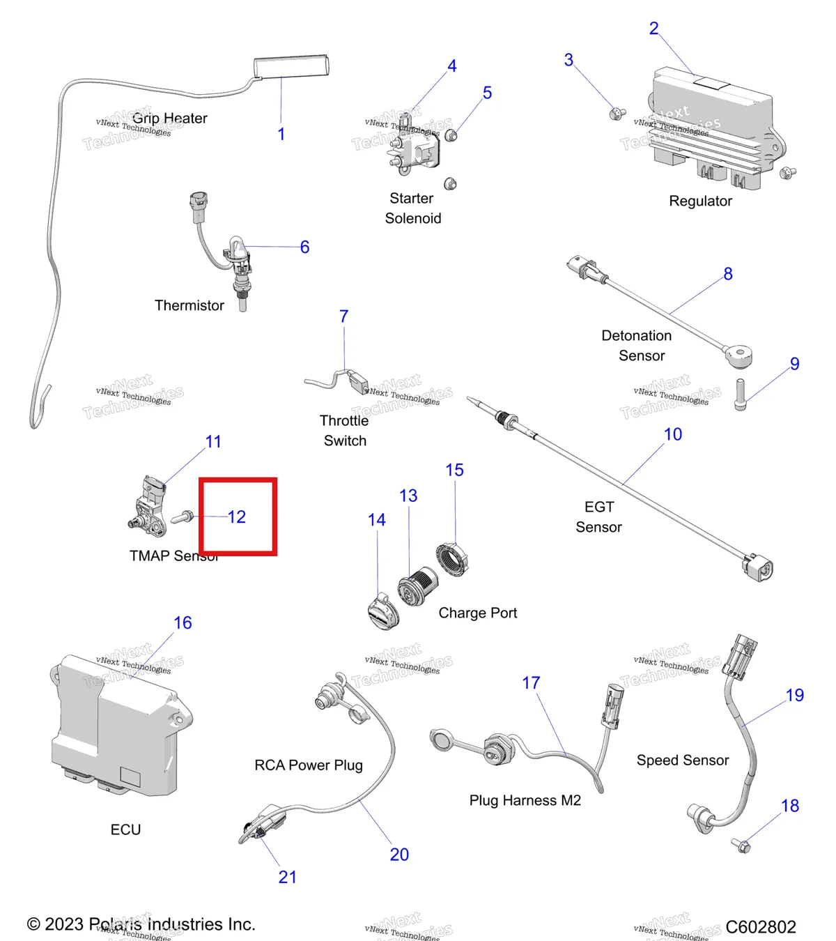 Деталь 7512098 на схеме узла Electrical, Components S27tfe6rs/Tfn6rs