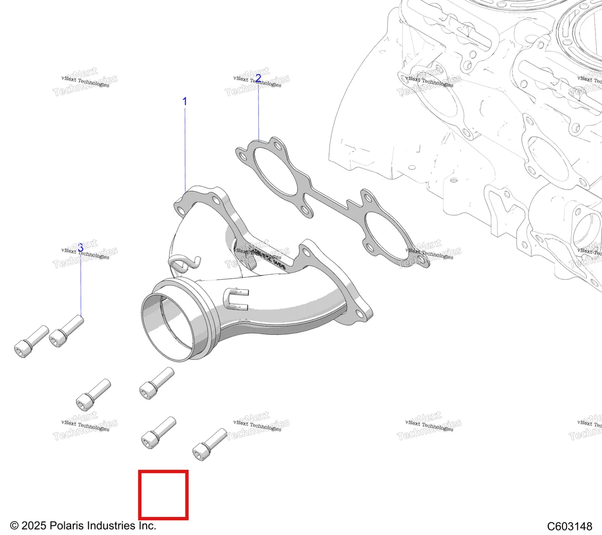 Деталь 7517322 на схеме узла Engine, Manifold