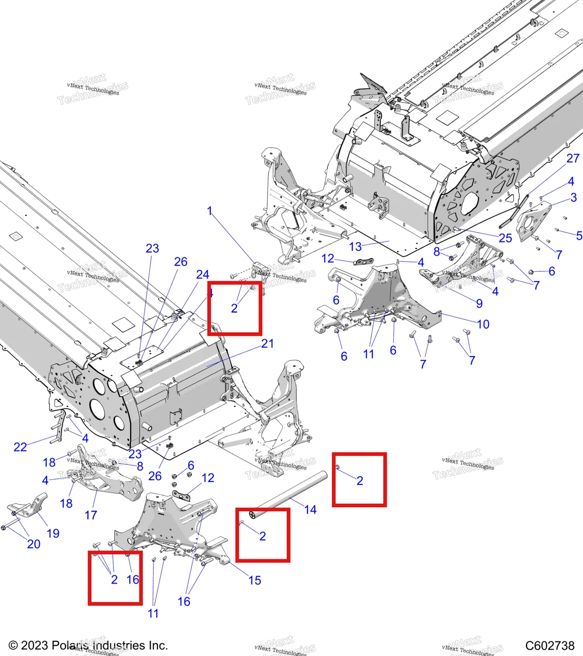 Деталь 7519070 на схеме узла Chassis, Bulkhead Asm. S27ajn8rs