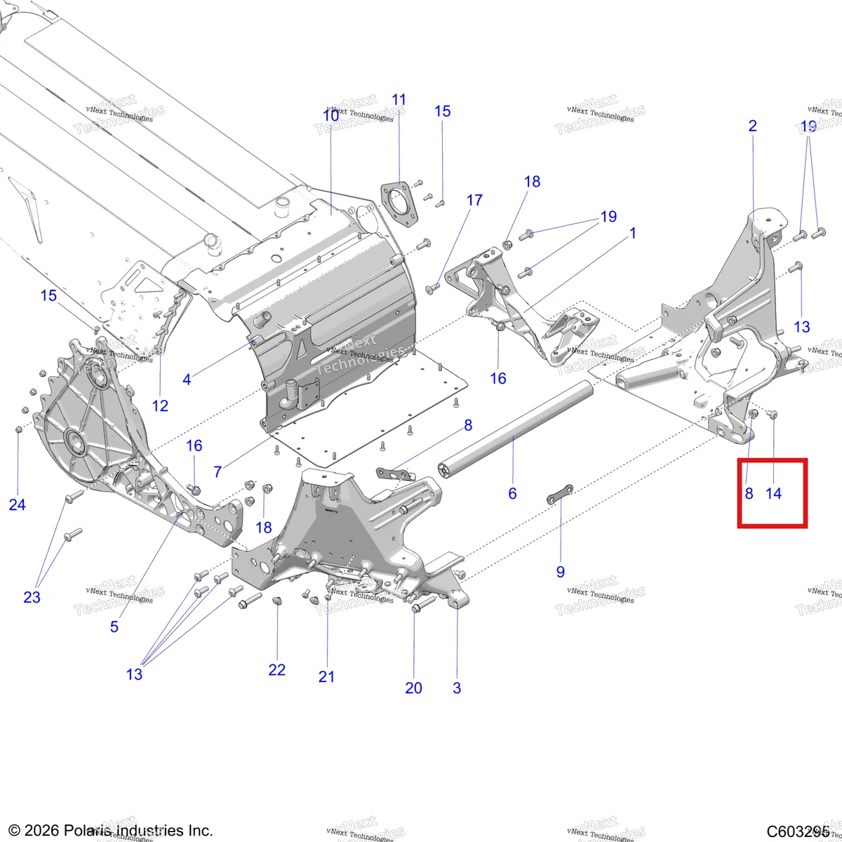 Деталь 7519109 на схеме узла Chassis, Bulkhead S27tfa9b