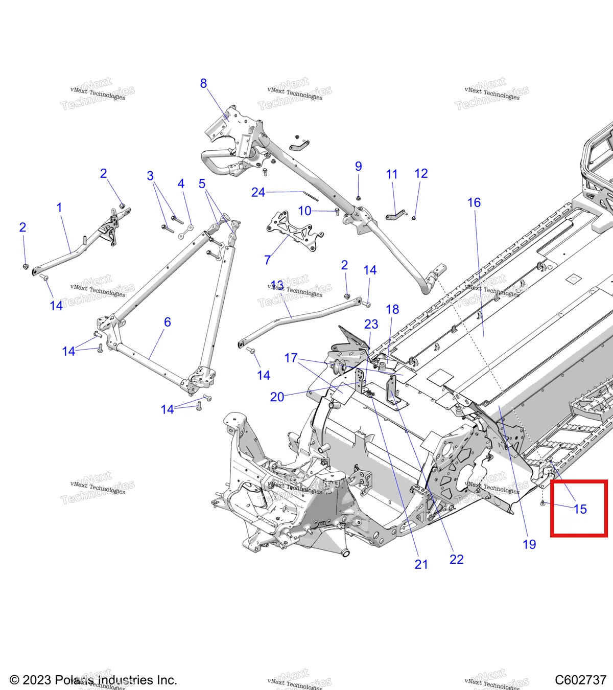 Деталь 7520147 на схеме узла Chassis, Chassis Asm. & Over Structure S27ajn8rs