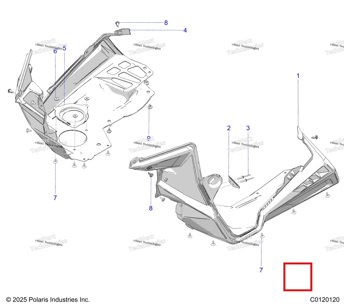 Деталь 7520283 на схеме узла Body, Fenders