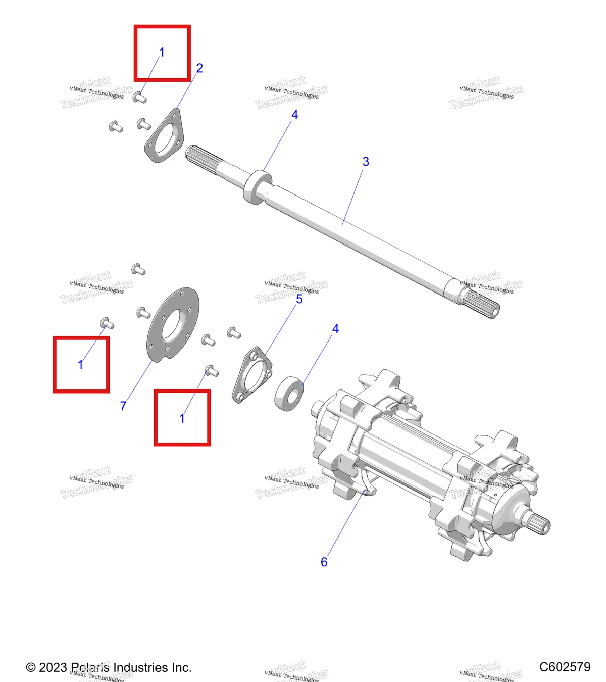Деталь 7520311 на схеме узла Drive Train, Jackshaft & Driveshaft S27tfb8r