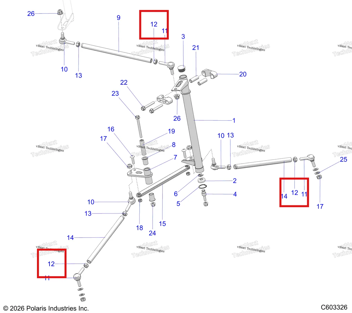 Деталь 7547430 на схеме узла Steering, Lower S27tgm9b