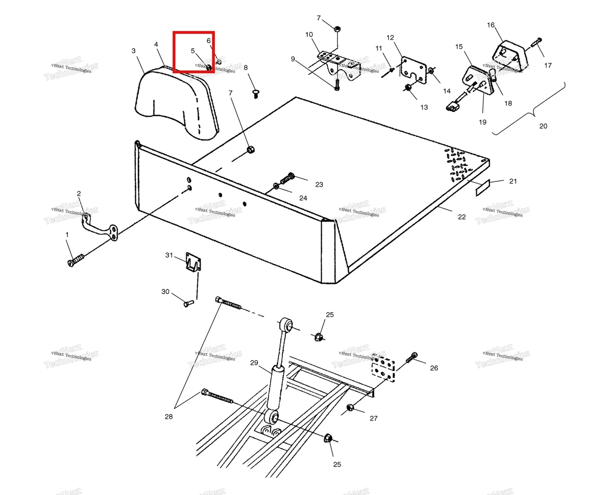 Деталь 7556034 на схеме узла Flat Bed