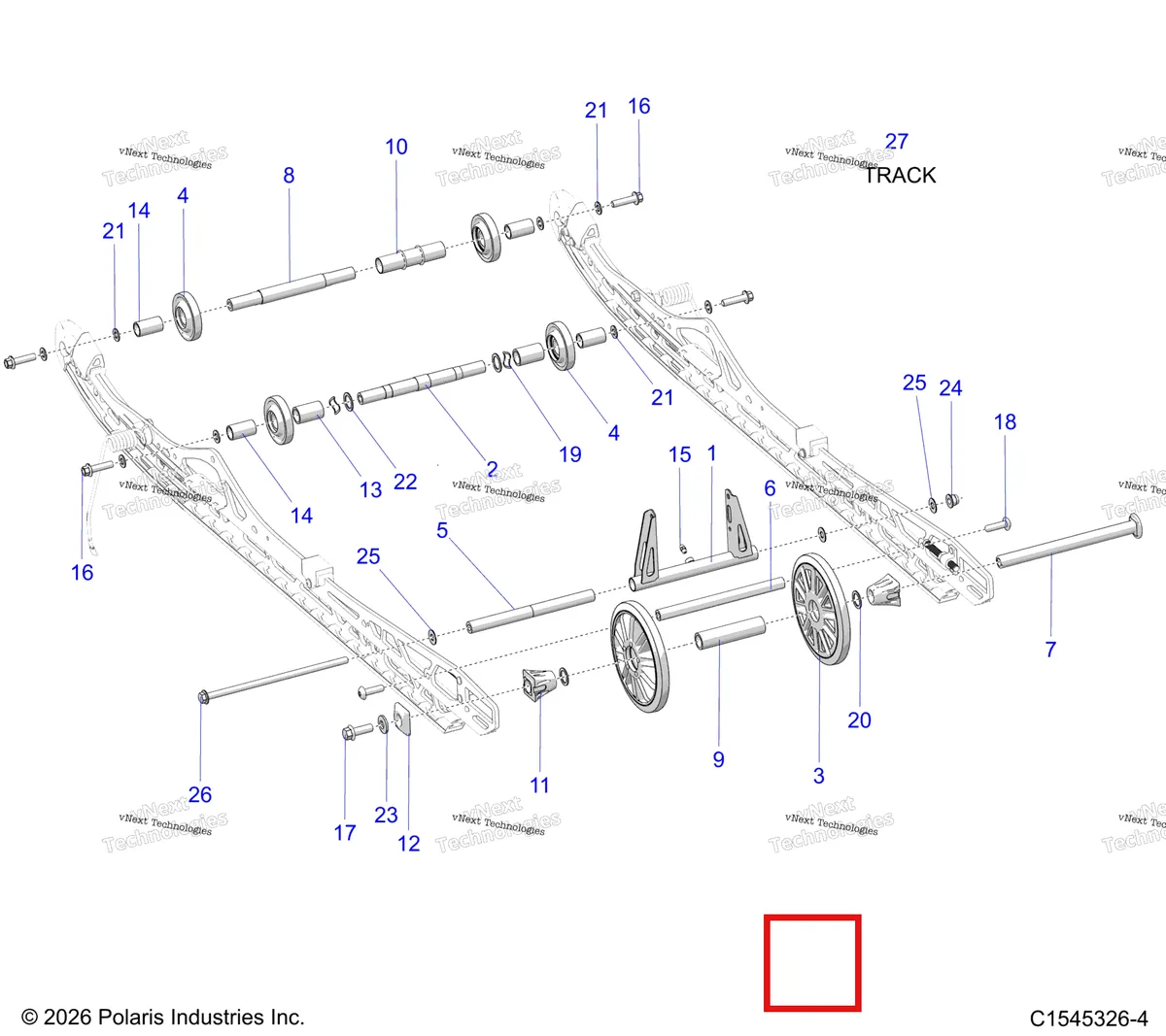 Деталь 7556483 на схеме узла Suspension, Rear S27tla8r