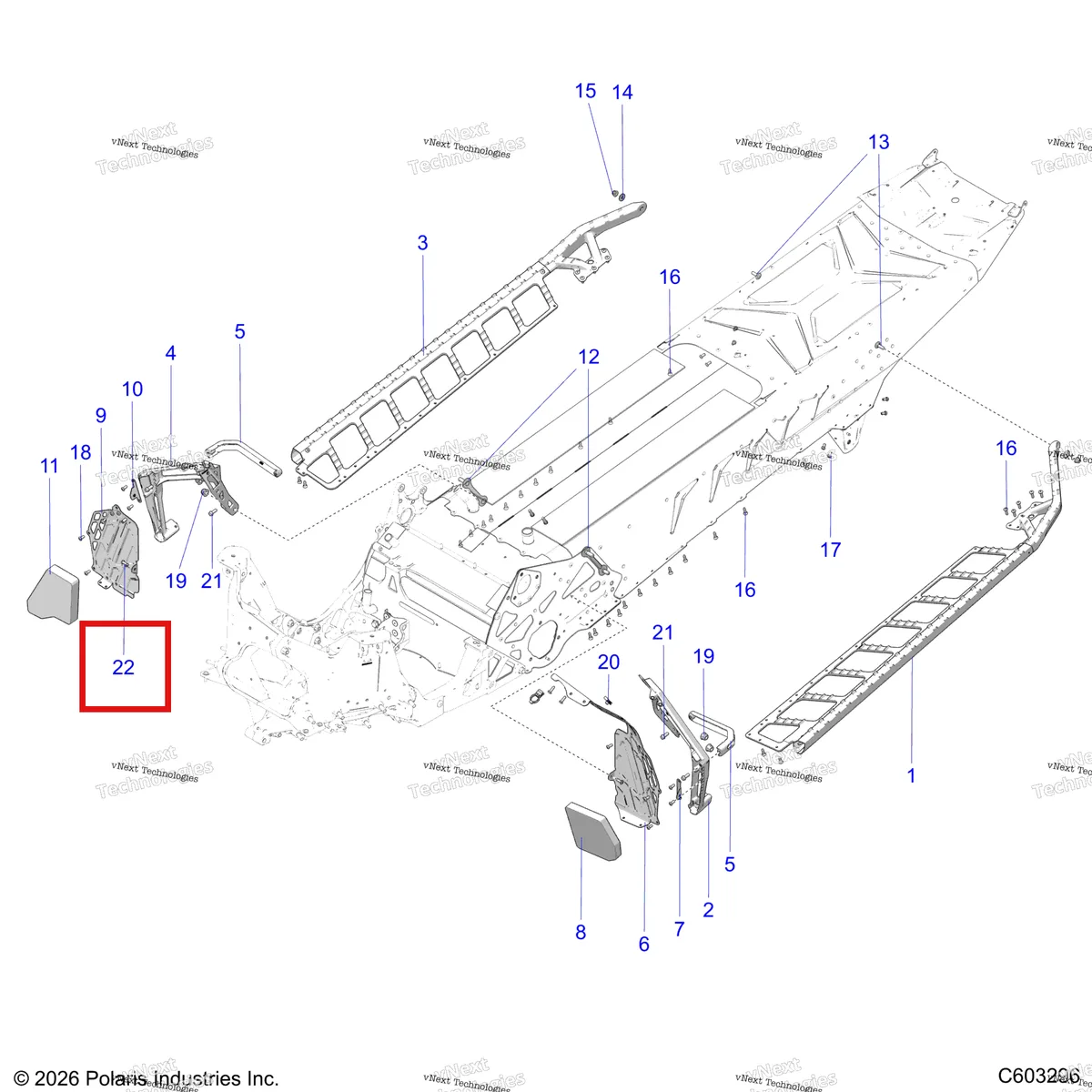 Деталь 7621402 на схеме узла Chassis, Footrests And Running Boards S27tfa9b