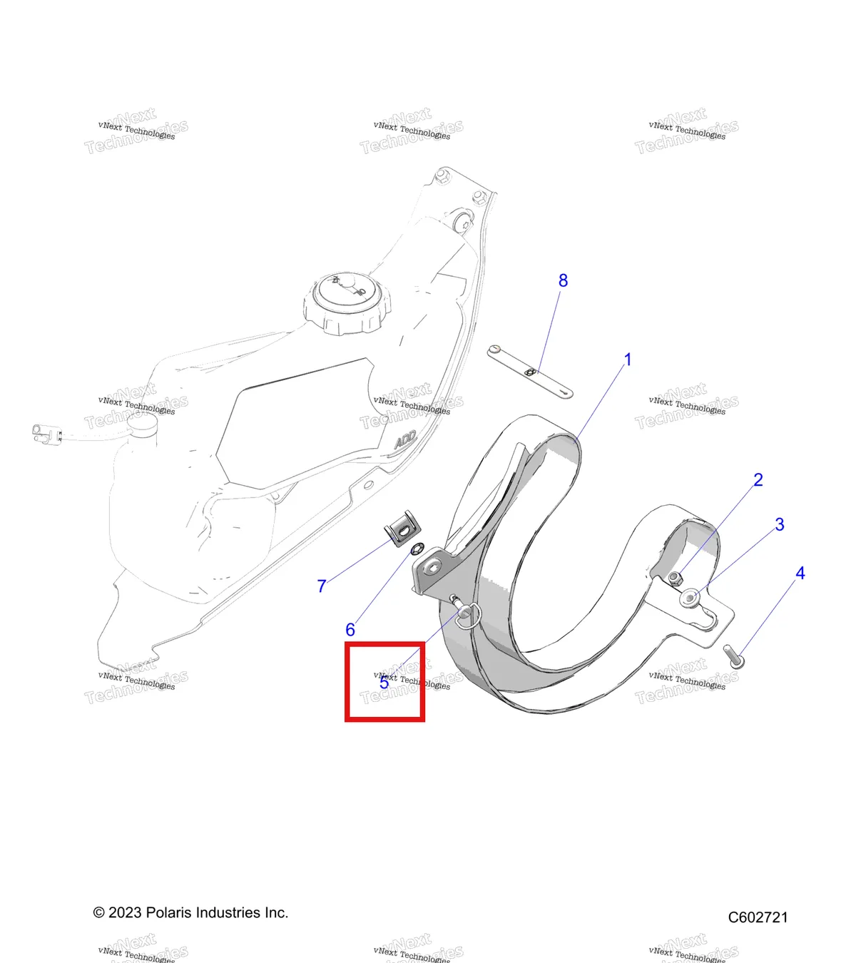 Деталь 7662246 на схеме узла Body, Belt Holder S27tff6rs