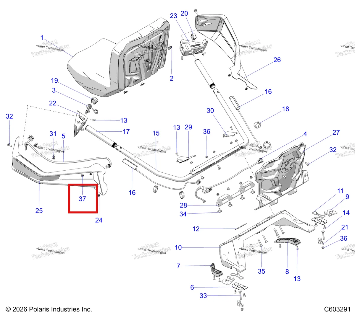 Деталь 7670040 на схеме узла Body, Seat, Passenger S27aje9fs/Ajn9fs