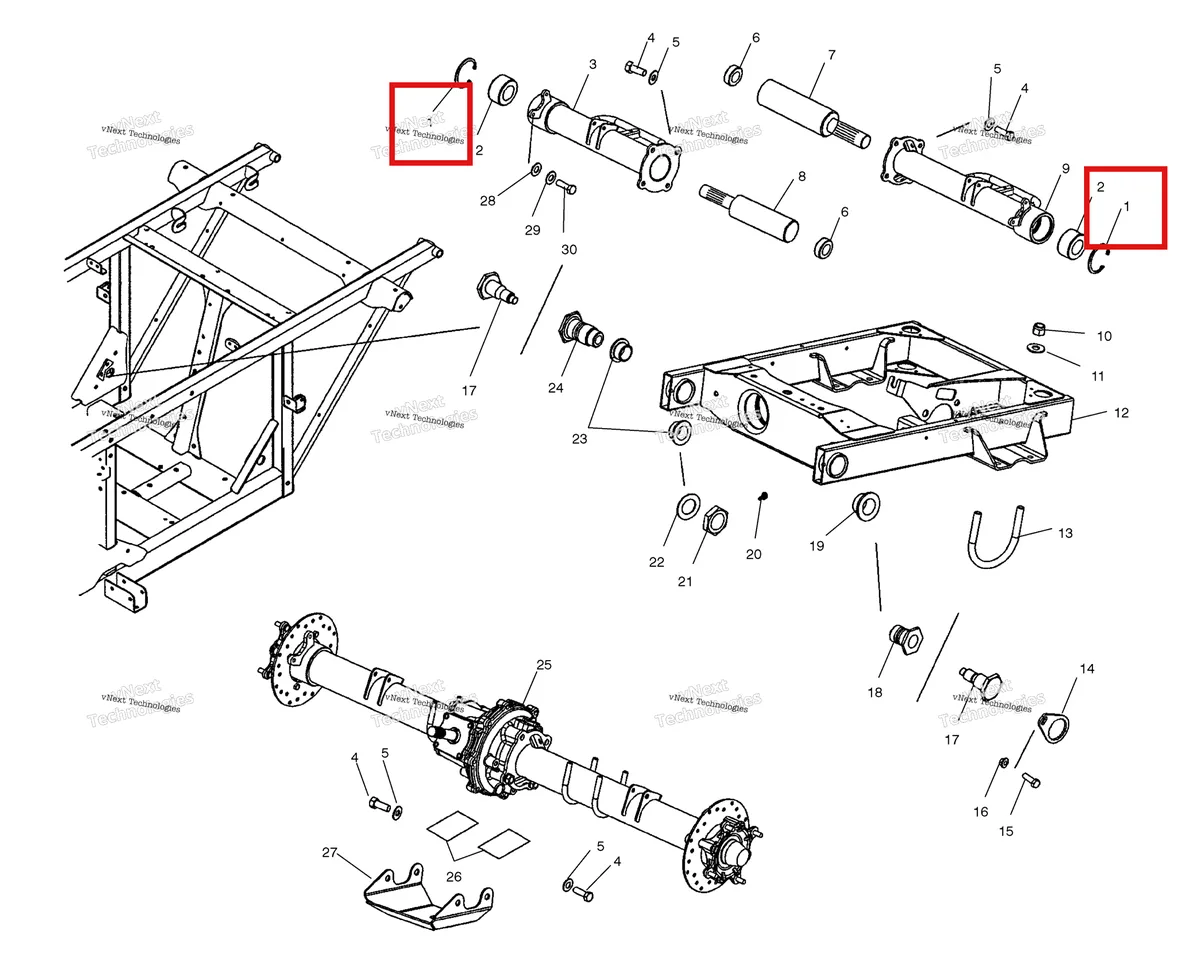 Деталь 7710440 на схеме узла Swing Arm