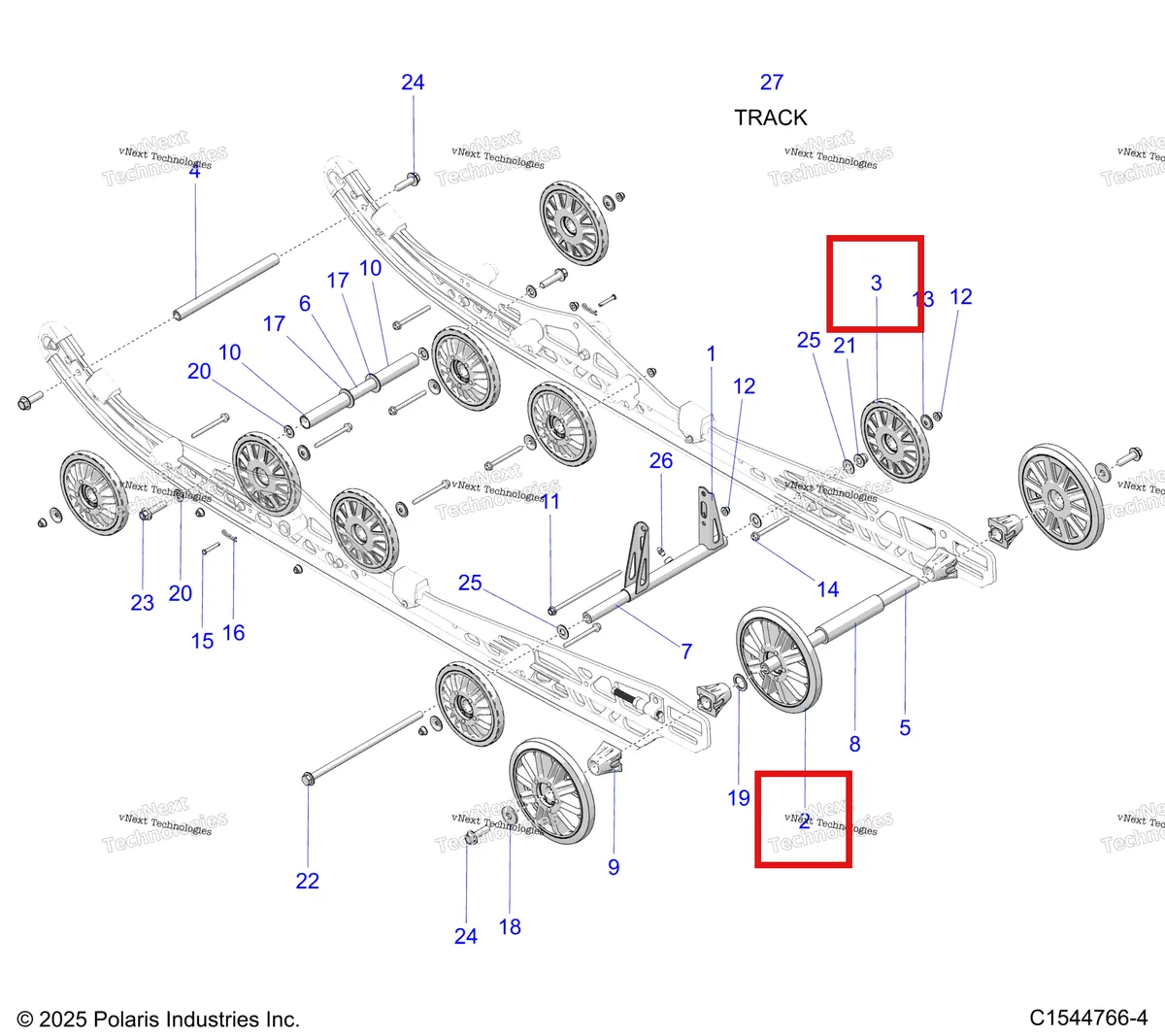 Деталь 7710444 на схеме узла Suspension, Rear S27tlp8rs