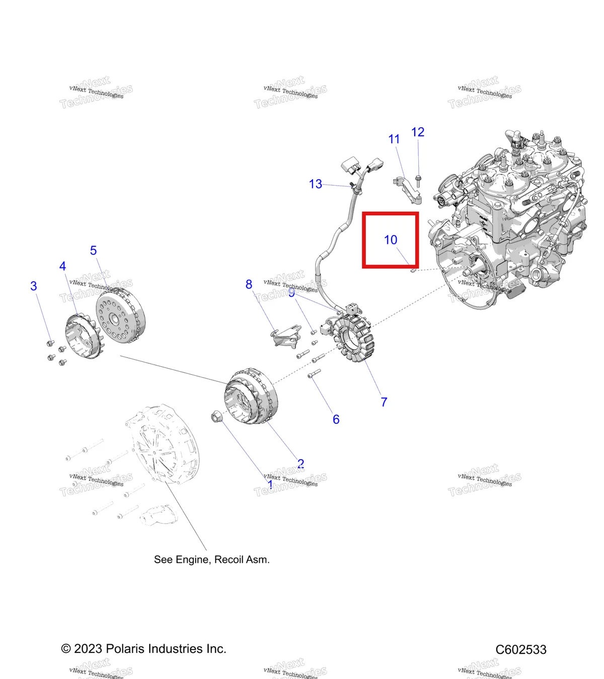 Деталь 7721117 на схеме узла Electrical, Ignition System S27ajn8rs
