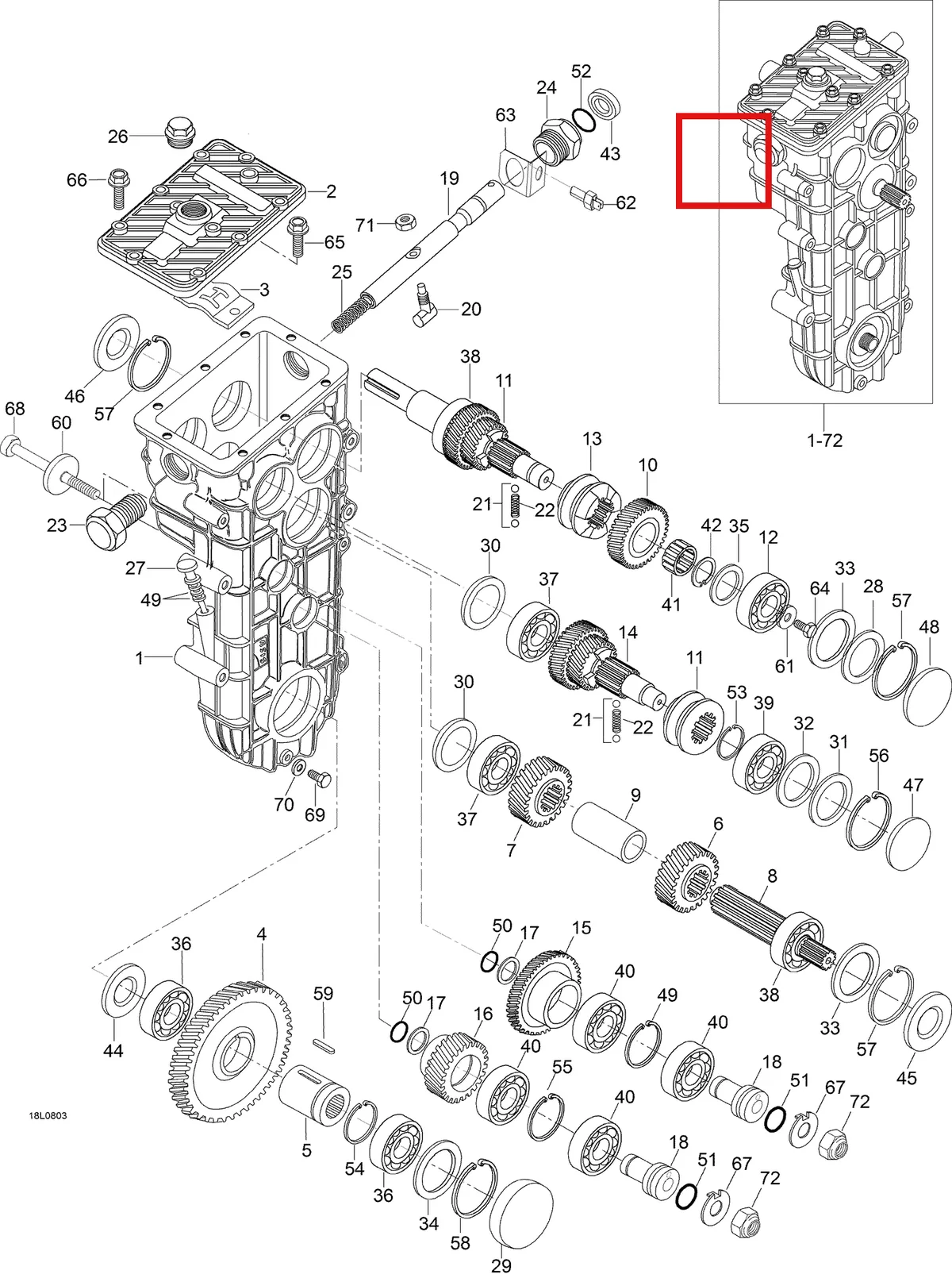 Деталь 875156242 (Деталь Fastening Plate) на схеме узла 05- Transmission